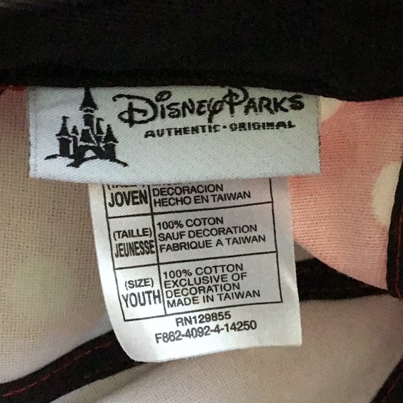 Disneyland Minnie Mouse youth SnapBack ear hat - Picture 5 of 6